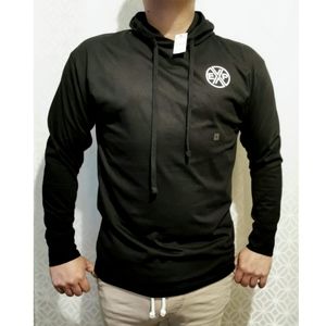 Express Men's black hoodie